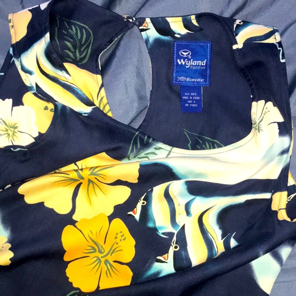 WYLAND 100% Silk Dress